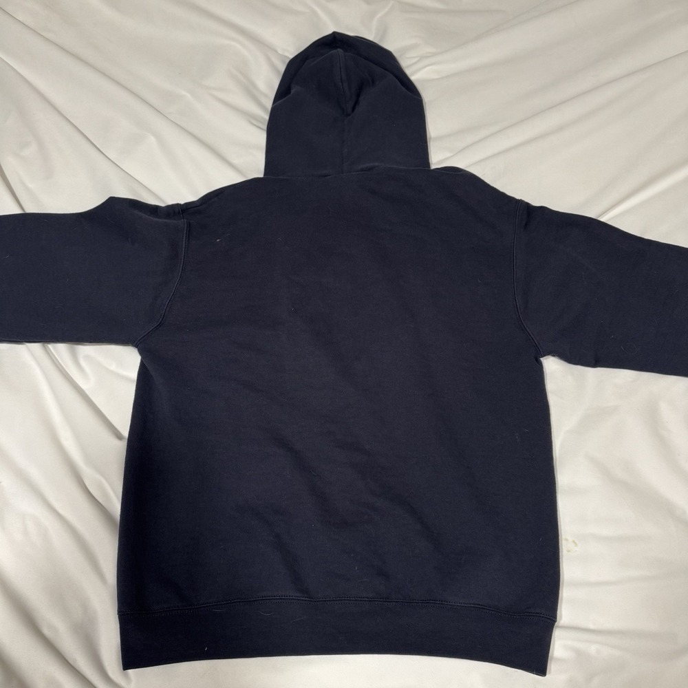 Champion Michigan Football Hoodie Size Medium Embroidered Wolverines NCAA Sports - Picture 9 of 10